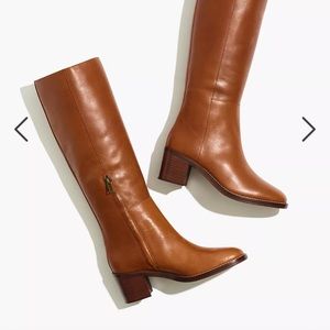 Madewell The Francie Tall Boot Size 8 NWT